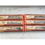 Hornby railways, OO scale, locomotives x6 , boxed,