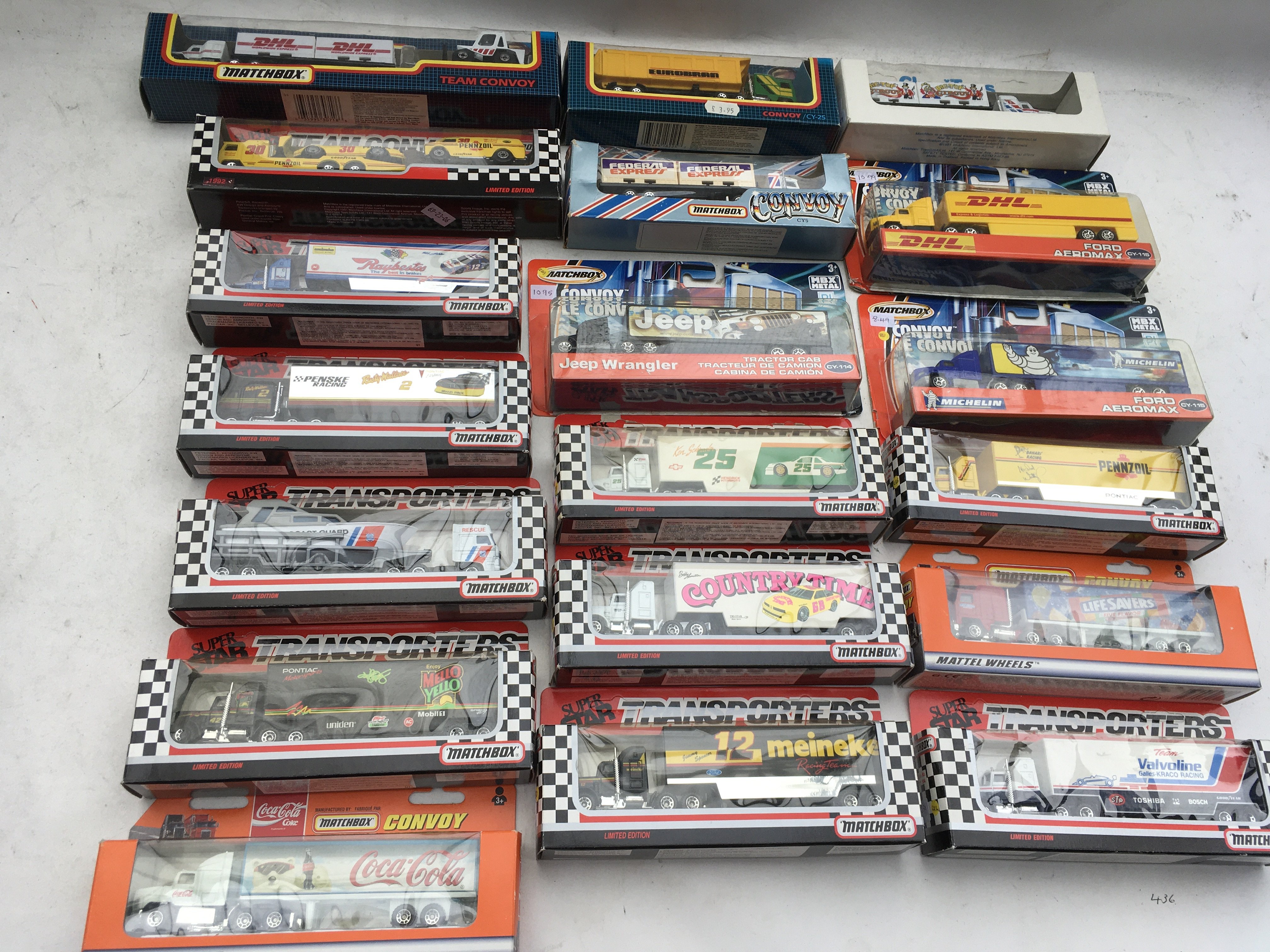 Matchbox toys, boxed Diecast vehicles including Co