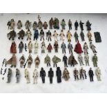 Star Wars, vintage figures, a playworn collection