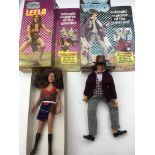 Doctor Who, Tom Baker and Leela 12" boxed figures