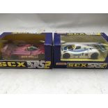 Matchbox, SCX, SRS2, boxed 2x Jaguars XJR 14