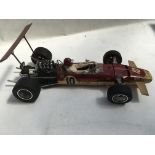 Tamiya models, made, Lotus Ford, Gold leaf team Lo