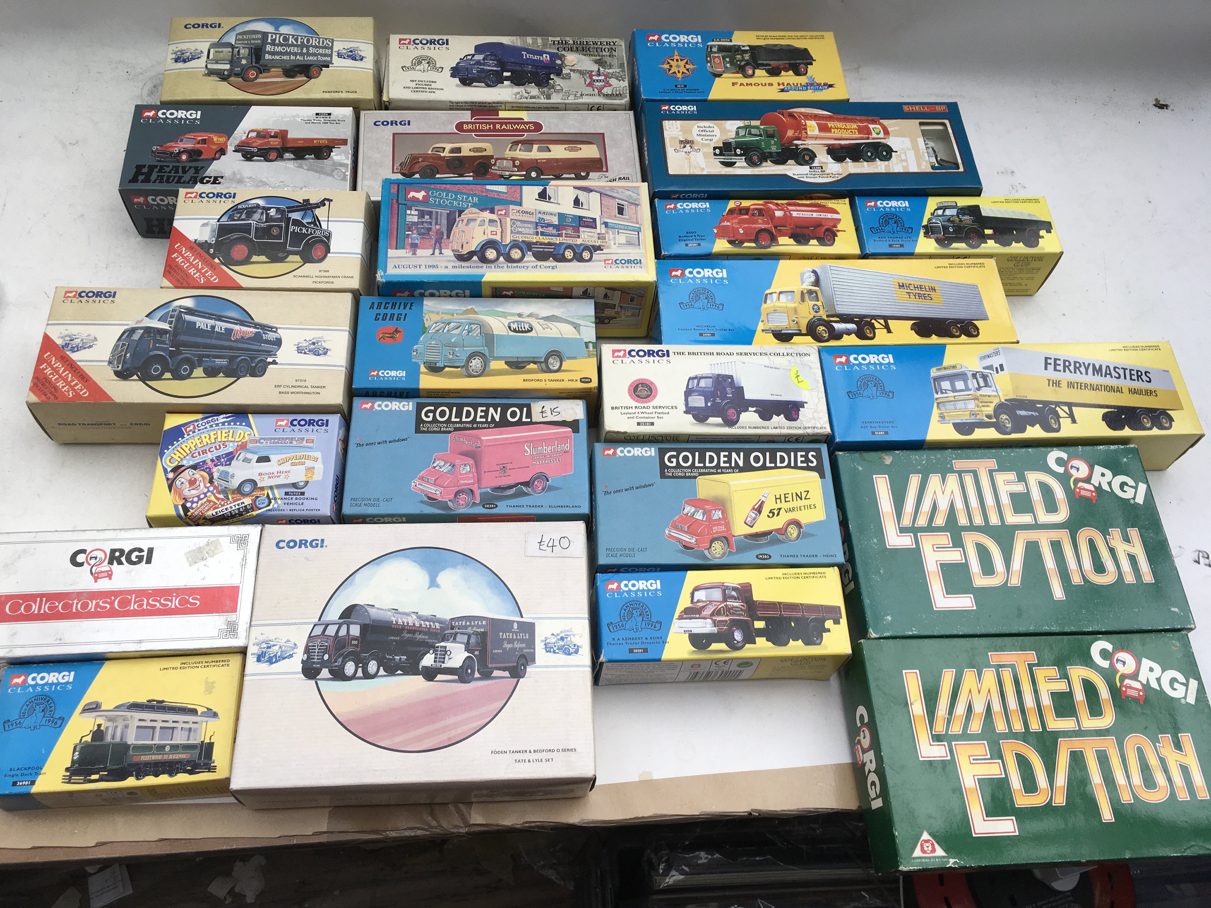 Corgi classics toys , boxed Diecast vehicles inclu