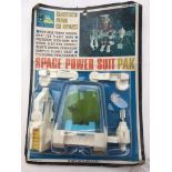 Major Matt Mason, Space power suit pak, Carded, MO