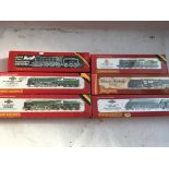 Hornby railways, OO scale, locomotives x6, boxed,