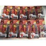 A collection of carded Neca Simpsons figures x10