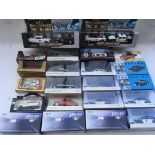 A collection of boxed Diecast vehicles including P