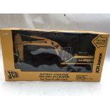 JCB Junior, Battery operated tracked excavator, boxed