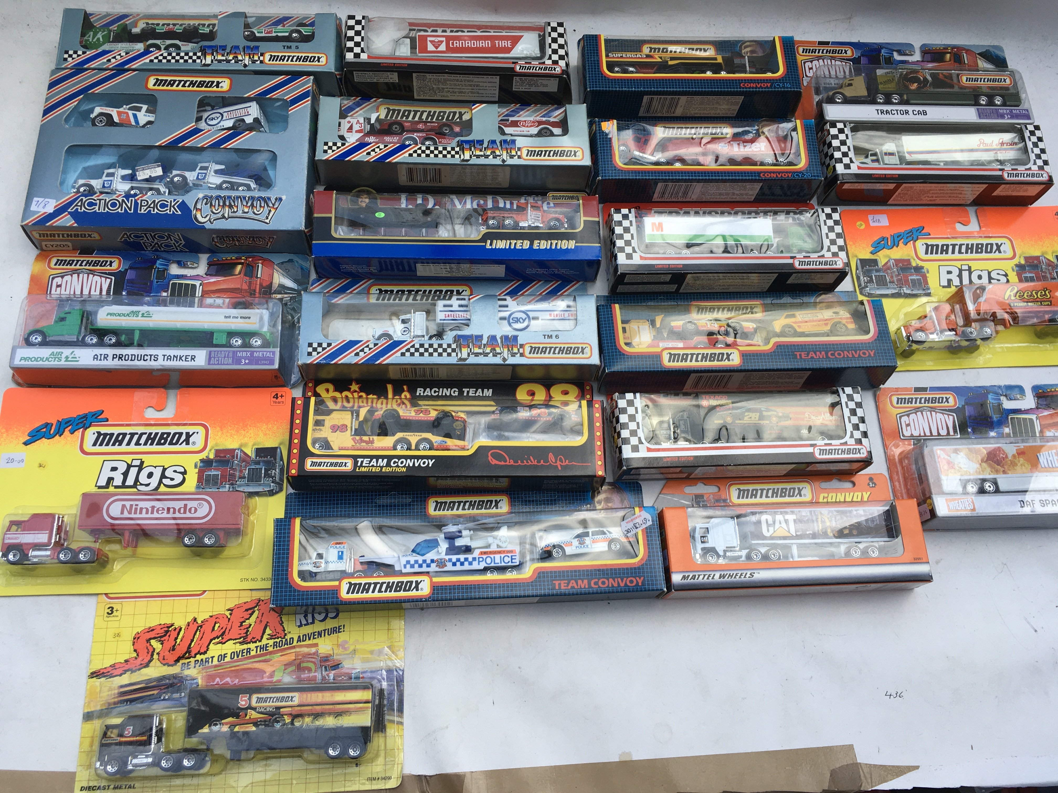 Matchbox toys, boxed Diecast vehicles including Co