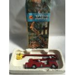 Corgi Major toys, #1127 Simon Snorkel Fire Engine, boxed