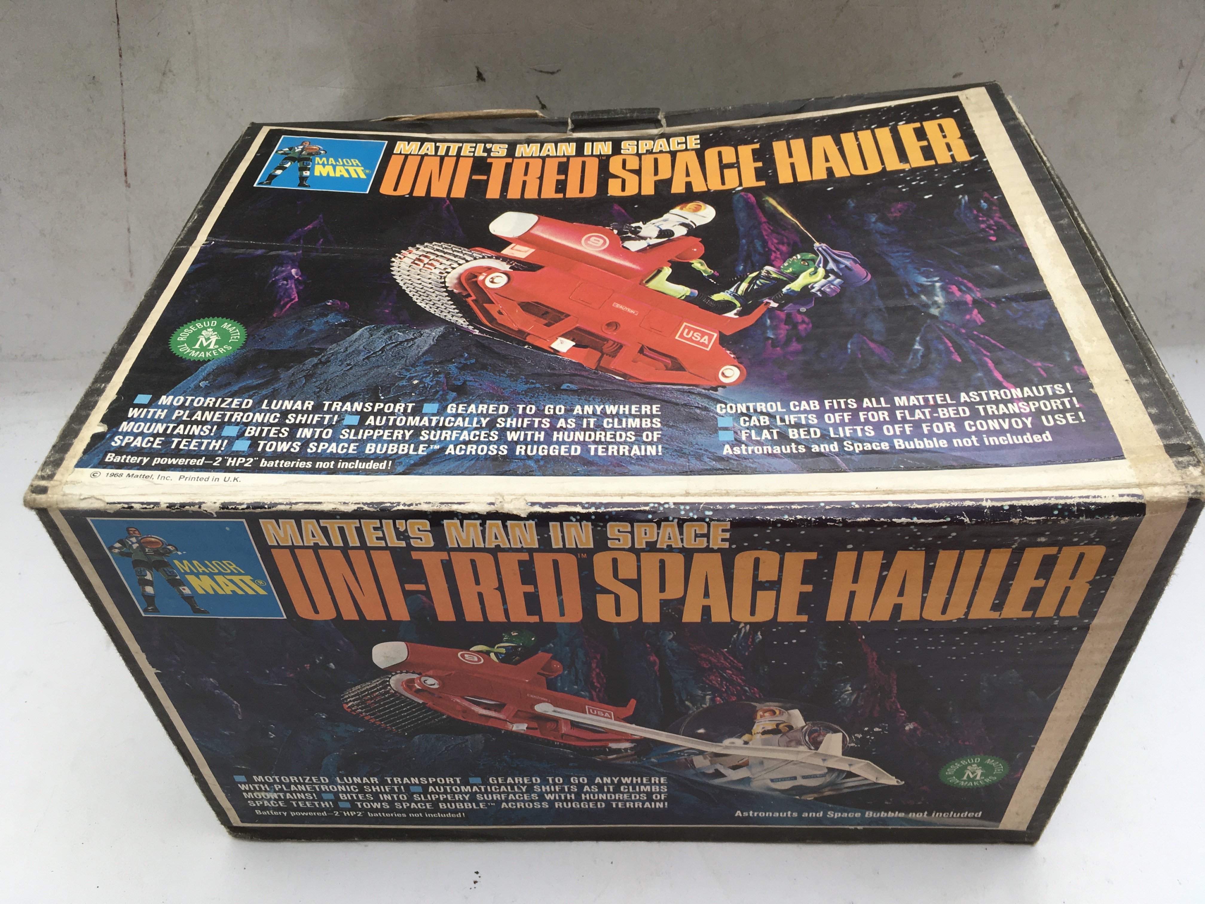 Major Matt Mason, Uni-trend Space Hauler, boxed wi - Image 2 of 4