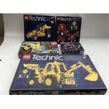 Lego, Technic, boxed, including #8840, 8044, 8040, 8832 and 8862, have been opened , unchecked