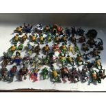 Teenage mutant ninja turtle figures, approx 50+