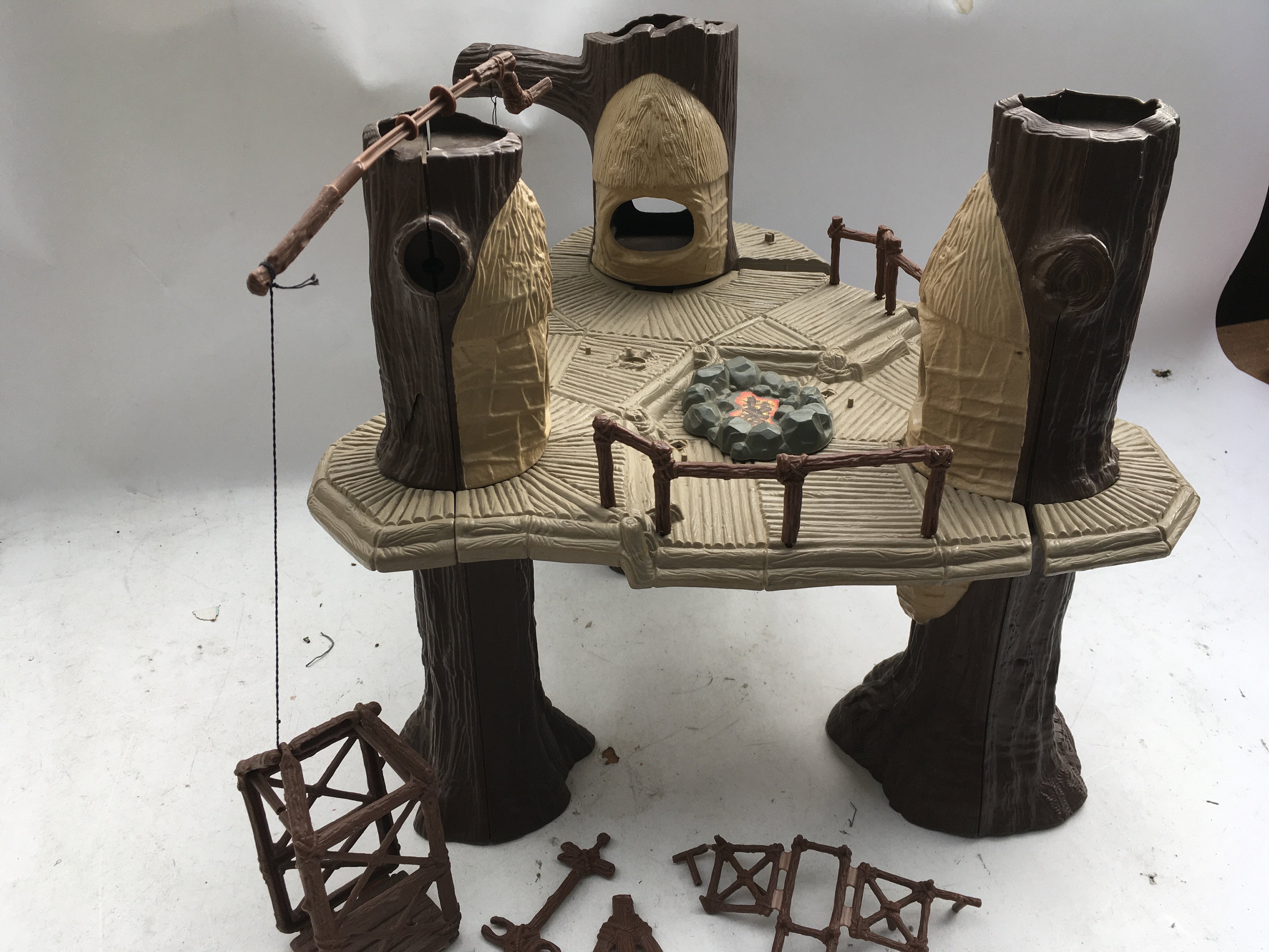 Star Wars , vintage Ewok village , unboxed , most