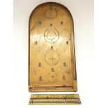 A Vintage Bagatelle board with a Pin Bagatelle Mar