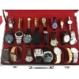 A collection of dress watches various.