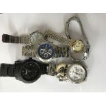 6 good watches inc. Michael Kors, Rotary, Citizen.