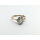 An 18carat gold opal and diamonds ring Sotheby cen