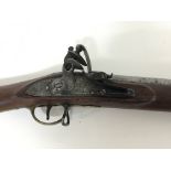 An early 19th century Brown Bess type Flintlock mu