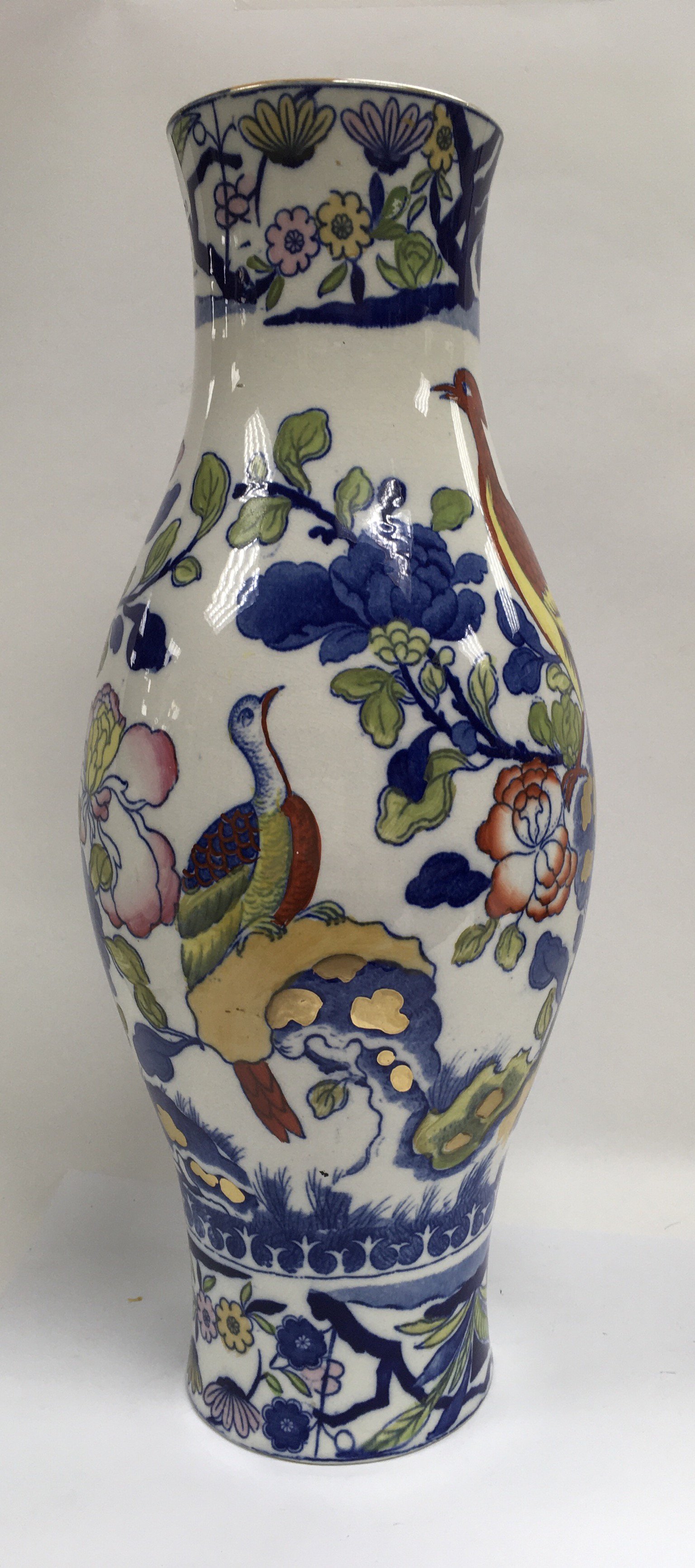 A large Masons Ashworth pottery vase - NO RESERVE - Image 2 of 4