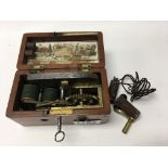 A miniature pocket electric shock machine insert m