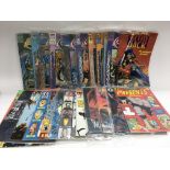 A collection of vintage comics, various titles inc