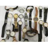 A collection of dress watches various.