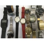 A collection of dress watches various.