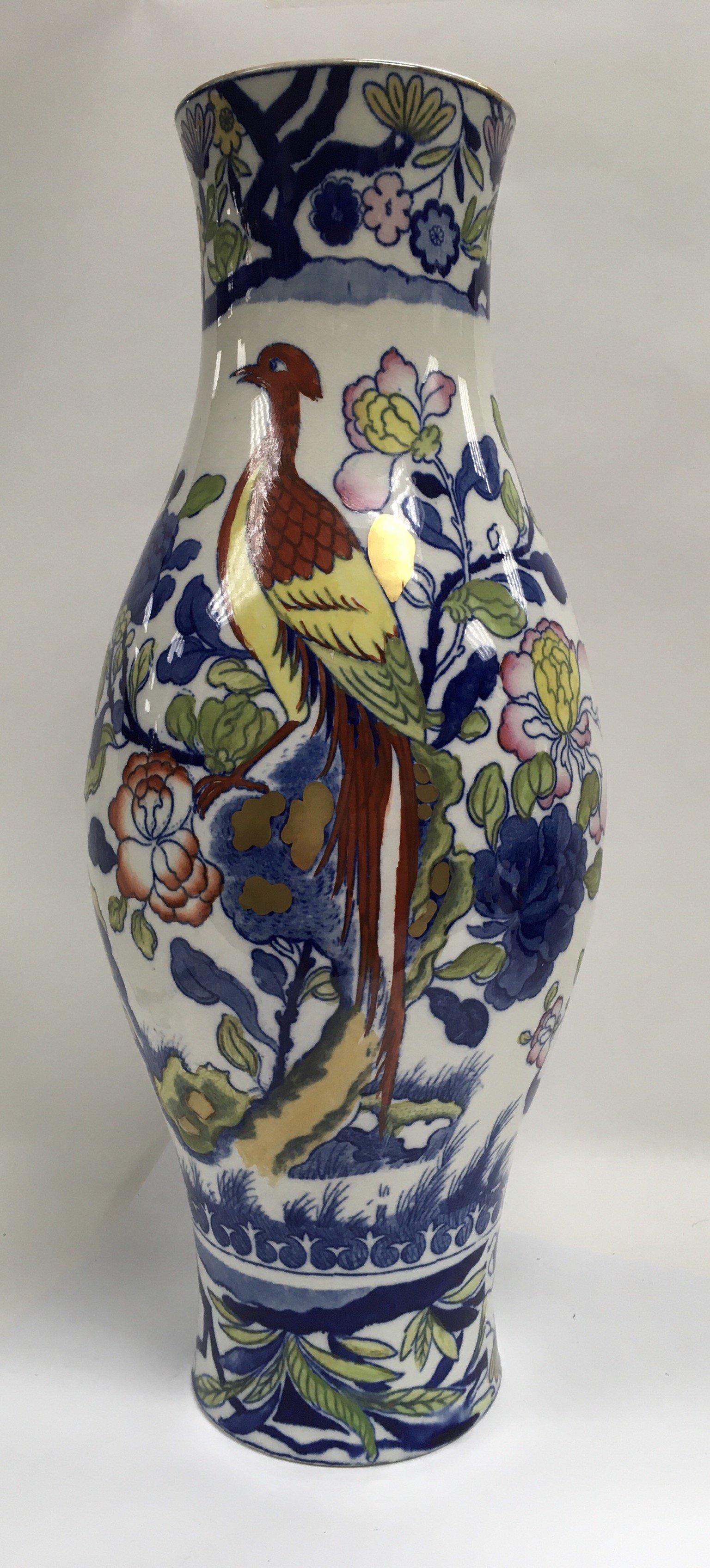 A large Masons Ashworth pottery vase - NO RESERVE - Image 3 of 4