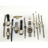 A small collection of watches.