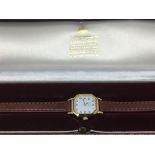 A ladies Rotary watch in a Garrard watch box.