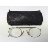 A pair of 9ct Gold fully hallmarked glasses