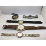 A collection of five watches comprising Rotary, Ma