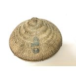 WW1 Chinese Labour Corps an unusual Cooly Hat with