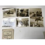 A small collection of WW2 press photographs with p