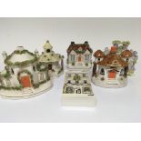 A collection of Staffordshire 19th century Victori