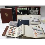 A large collection Of stamps albums, world and commonwealth.