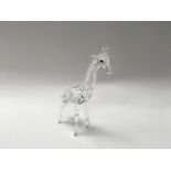 Swarovski Giraffe approx 14cm in height boxed and