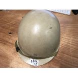 Iraq Gulf War fibre helmet