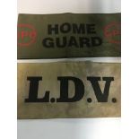Home Guard armbands 2x