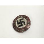 German WW2 style NSDAP Party badge VF