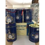 3 unopened Bells Whisky decanters with 2 additiona