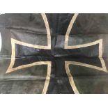 WW1 Imperial German Iron Cross cut from an early a