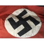 German WW2 style heavier type wall hanging banner