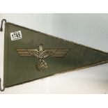 German WW2 style Car Pennant Army .