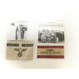 German WW2 Volksturmm Old soldiers Home Guard Army