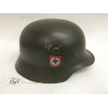 German WW2 style Steel helmet M35 with Polizei dec