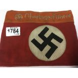 German WW2 style Oberlager Fuhrer armband