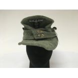 German M43 Forage cap, an Army example, silk linin