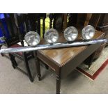 Vintage Mini chrome front bumper with four fitted